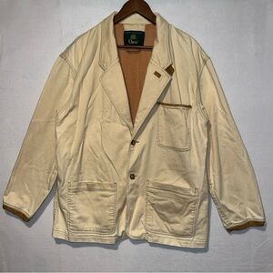 Or is Men’s Safari Cream Jacket with Pockets